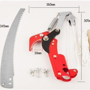 chi tiết thông số kỹ thuật kéo cắt cành trên cao dây giật